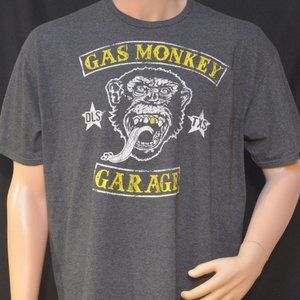 Gas Monkey Garage Mens Size 2XL T-Shirt Gray